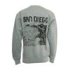 Hansen Womens Sweatshirt San Diego Map Crew -ANINE BING Shop HANSEN WOMENS SWEATSHIRT SAN DIEGO MAP CREW AGAVE 2