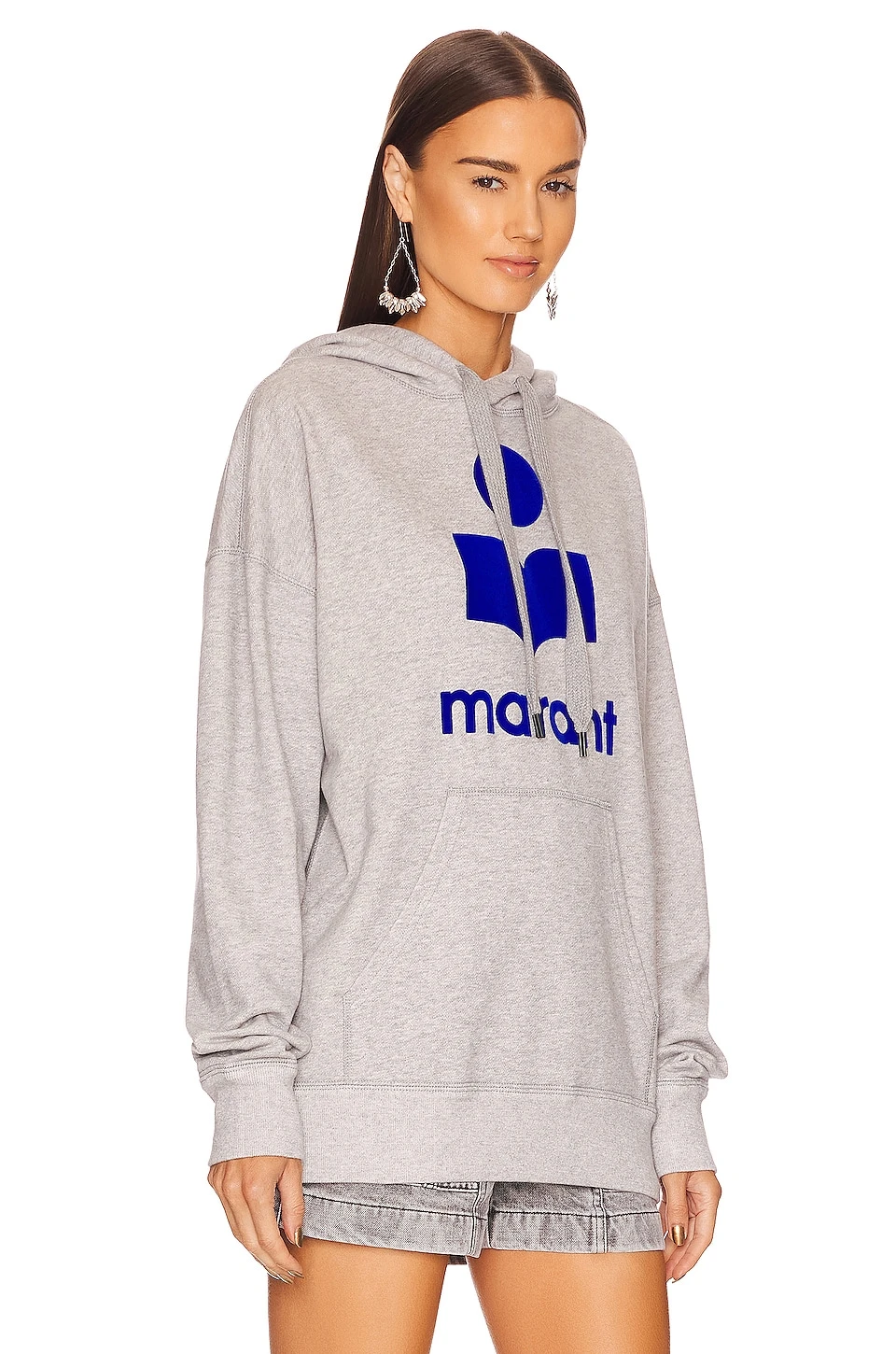 Isabel Marant Etoile Mansel Sweatshirt GREY 4 Isabel Marant Etoile Mansel Sweatshirt GREY - Image 2