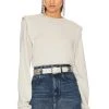 Isabel Marant Etoile Masson Sweatshirt Ecru -ANINE BING Shop ISAR WK91 V1