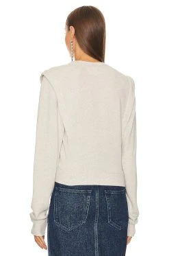 Isabel Marant Etoile Masson Sweatshirt Ecru -ANINE BING Shop ISAR WK91 V4