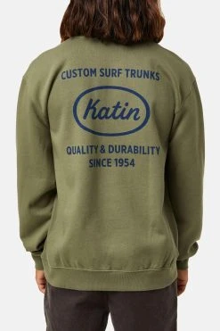 Katin Mens Sweatshirt Built Crew Fleece