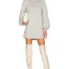 Jessa Sweatshirt Dress Charcoal 2 Jessa Sweatshirt Dress Charcoal -ANINE BING Shop LOVF WD938 V1