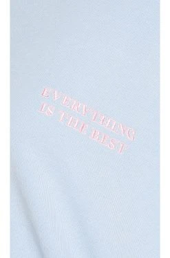 Everything Is The Best Sweatshirt Cloud Blue 11 Everything Is The Best Sweatshirt Cloud Blue -ANINE BING Shop LPAR WK159 V5