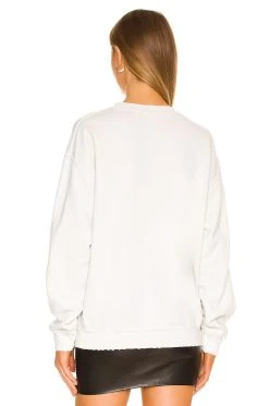 Stevie Nicks Crewneck Sweatshirt Off White -ANINE BING Shop MDWR WK24 V3