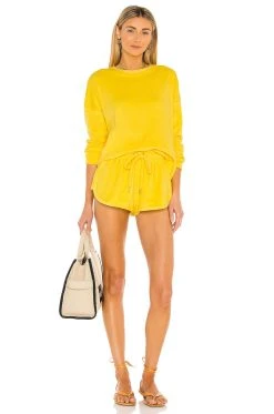 Kimo 2 Sweatshirt Starfruit -ANINE BING Shop MIKO WK14 V4