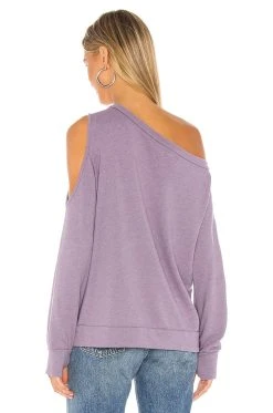 Link Sweatshirt Lilac Rose -ANINE BING Shop MLAU WK145 V4