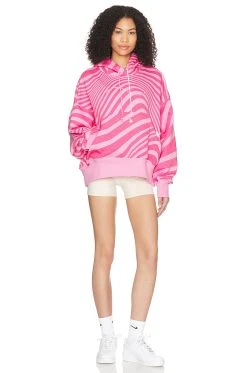 Nike NSW Sweatshirt Pinksicle & Pink Rise 11 Nike NSW Sweatshirt Pinksicle & Pink Rise -ANINE BING Shop NIKR WK115 V4