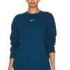 Nike NSW Oversized Crewneck Sweatshirt Valerian Blue & Sail 2 Nike NSW Oversized Crewneck Sweatshirt Valerian Blue & Sail -ANINE BING Shop NIKR WK116 V1