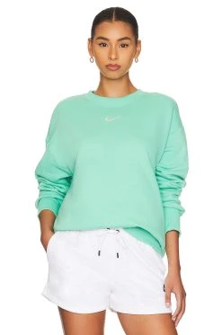 Nike NSW Oversized Crewneck Sweatshirt Light Mint