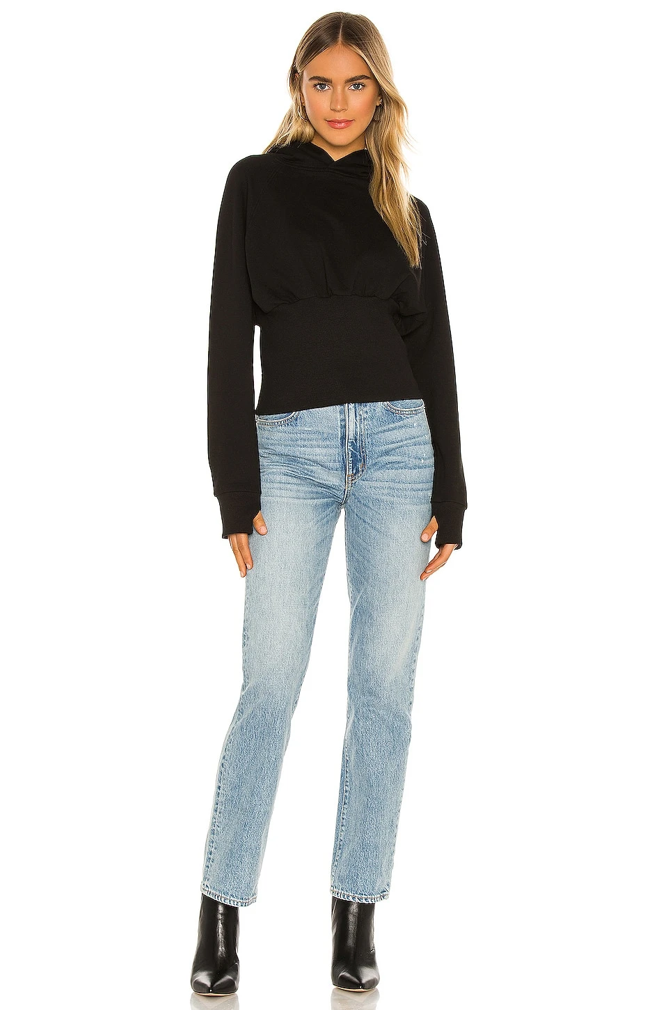 Ariana Sweatshirt Black 6 Ariana Sweatshirt Black - Image 4