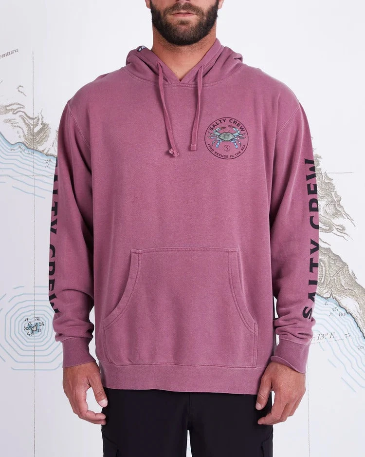 Salty Crew Mens Sweatshirt Blue Crabber Hood Fleece 5 Salty Crew Mens Sweatshirt Blue Crabber Hood Fleece - Image 3