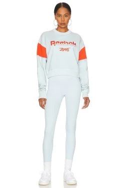 Graphic Sweatshirt Fresh Blue -ANINE BING Shop RKVH WK10 V4