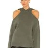 Juno Sweatshirt Olive 1 Juno Sweatshirt Olive -ANINE BING Shop RTAR WK83 V1
