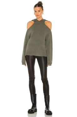 Juno Sweatshirt Olive -ANINE BING Shop RTAR WK83 V4