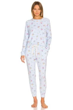 Petit Gingham Sweatshirt Blue -ANINE BING Shop SARR WK21 V4