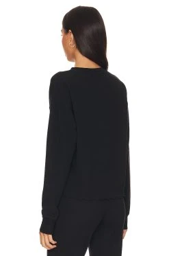 Spiritual Gangster Karma Thermal Sweatshirt Black 10 Spiritual Gangster Karma Thermal Sweatshirt Black -ANINE BING Shop SPRG WK98 V4