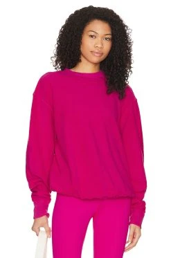 The Georgie Sweatshirt Raspberry