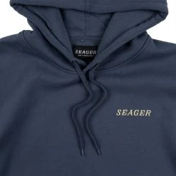 Seager Mens Sweatshirt Company Hoodie -ANINE BING Shop SeagerHoodienavy3 1200x b94c84ab 1d82 430f b522 4e22616b6c6e
