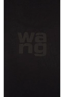 ALEXANDER WANG Foundation Terry Crew Sweatshirt Black -ANINE BING Shop TBYA WK142 V5