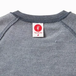 Toes On The Nose Mens Sweatshirt Coastal Crew -ANINE BING Shop TF997 NVY detail 3 2000x ec472360 8613 419d 8709 f38be5cdcc56