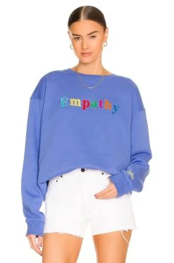 Empathy Always Sweatshirt Blue