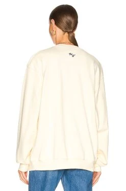 Just Be Fucking Kind Sweatshirt Cream -ANINE BING Shop TMAY WK4 V3