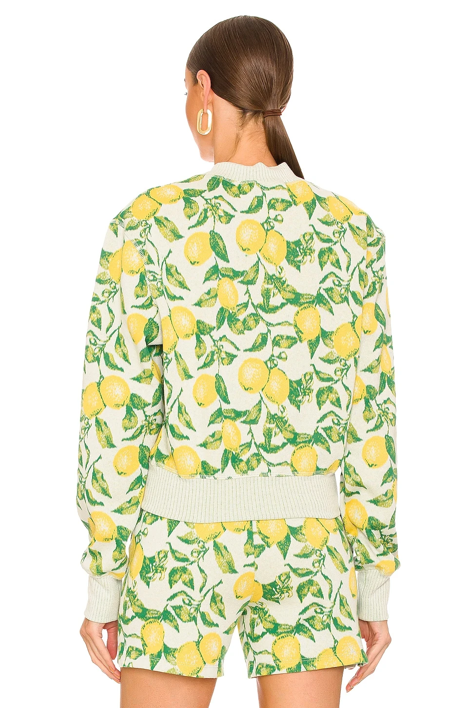 Citron Hyper Reality Knit Crew Sweatshirt Lemonade 5 Citron Hyper Reality Knit Crew Sweatshirt Lemonade - Image 3