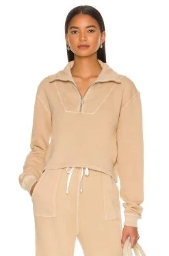 Green The Benny Sweatshirt Charcoal -ANINE BING Shop TULA WK581 V1