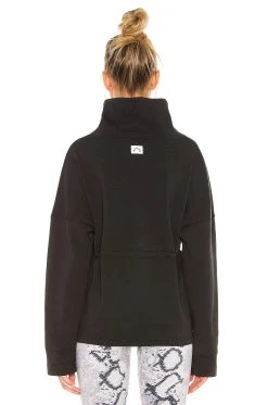 Varley Barton Sweatshirt Black -ANINE BING Shop VARR WK8 V3