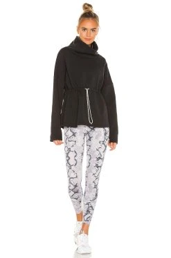 Varley Barton Sweatshirt Black -ANINE BING Shop VARR WK8 V4