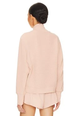 Varley Alia Zip Sweatshirt Mahogany Rose 10 Varley Alia Zip Sweatshirt Mahogany Rose -ANINE BING Shop VARR WO25 V4
