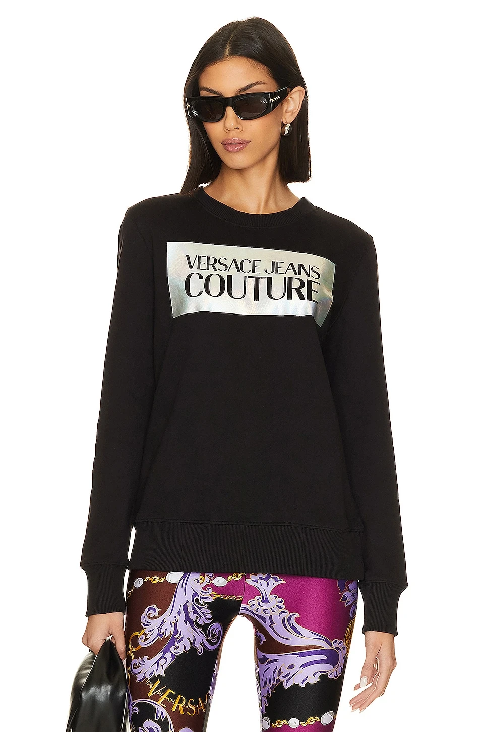 Versace Jeans Couture Sweatshirt Black 3 Versace Jeans Couture Sweatshirt Black