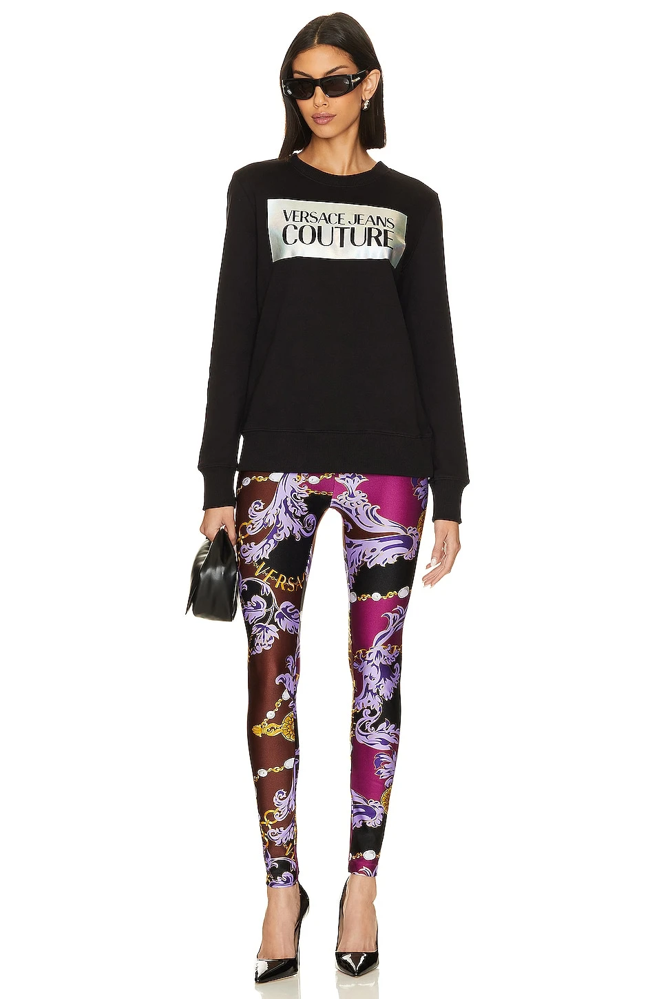 Versace Jeans Couture Sweatshirt Black 6 Versace Jeans Couture Sweatshirt Black - Image 4