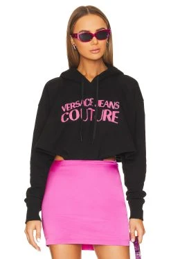 Versace Jeans Couture Sweatshirt Bodysuit Black