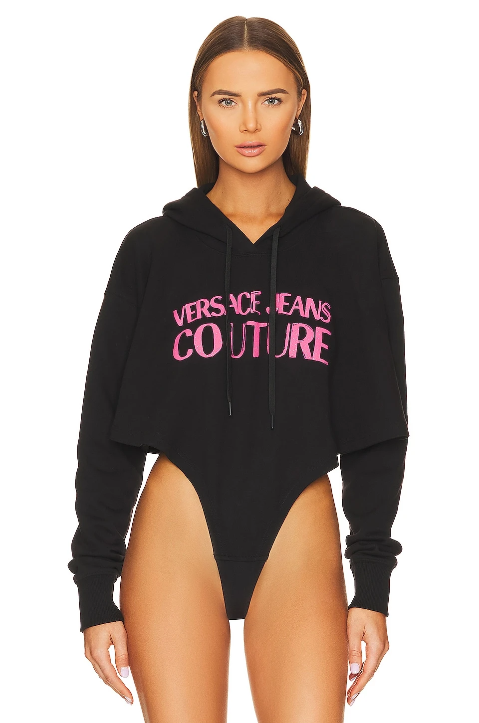 Versace Jeans Couture Sweatshirt Bodysuit Black 4 Versace Jeans Couture Sweatshirt Bodysuit Black - Image 2
