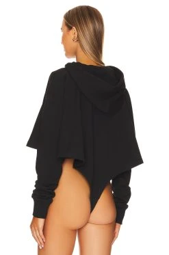 Versace Jeans Couture Sweatshirt Bodysuit Black 10 Versace Jeans Couture Sweatshirt Bodysuit Black -ANINE BING Shop VJEA WS47 V4