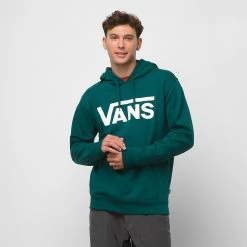 Vans Mens Sweatshirt Vans Classic Pullover Hoodie 16 Vans Mens Sweatshirt Vans Classic Pullover Hoodie -ANINE BING Shop VN0A456BBKS HERO
