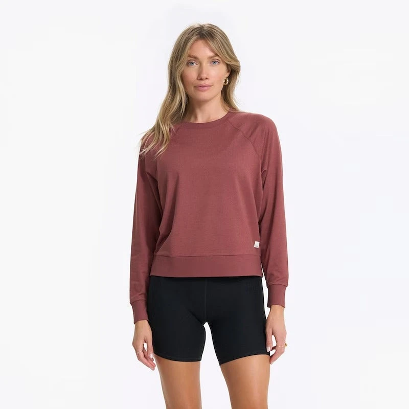 Vuori Womens Sweatshirt Long-Sleeve Halo Crew 21 Vuori Womens Sweatshirt Long-Sleeve Halo Crew - Image 19
