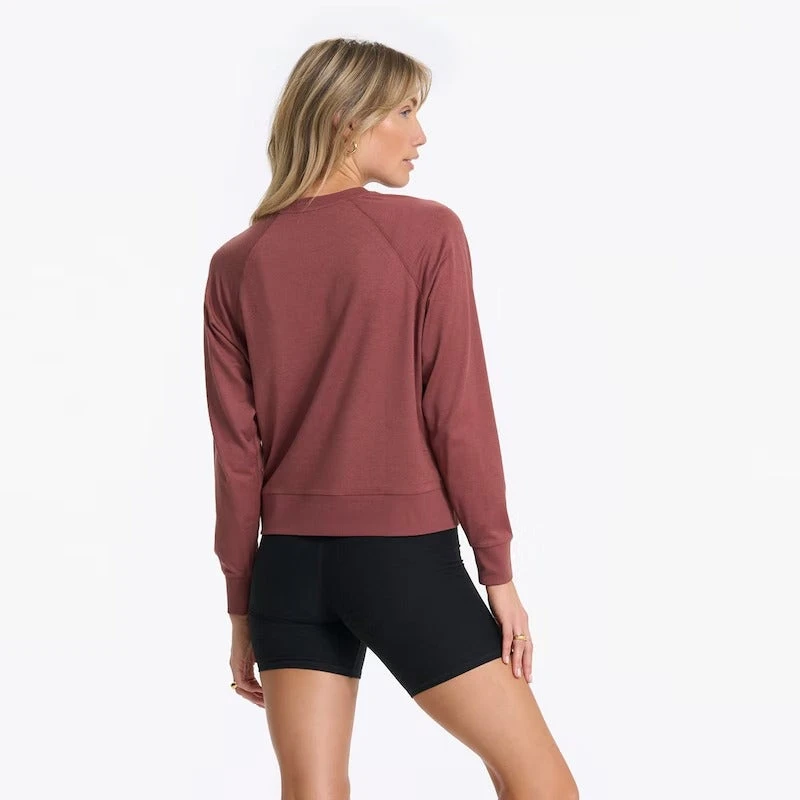 Vuori Womens Sweatshirt Long-Sleeve Halo Crew 22 Vuori Womens Sweatshirt Long-Sleeve Halo Crew - Image 20