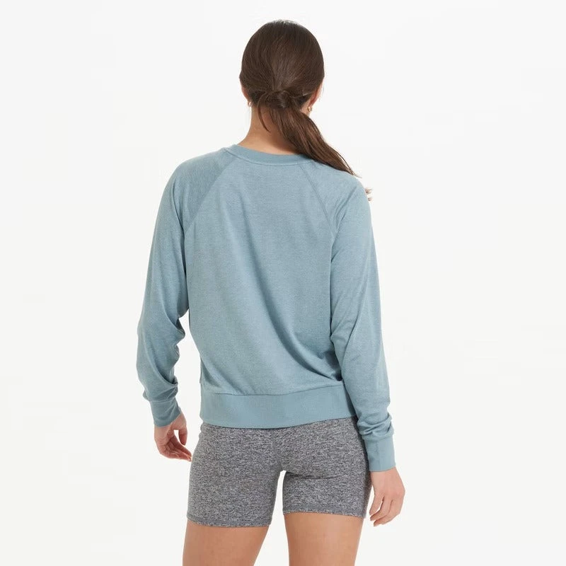 Vuori Womens Sweatshirt Long-Sleeve Halo Crew 13 Vuori Womens Sweatshirt Long-Sleeve Halo Crew - Image 11