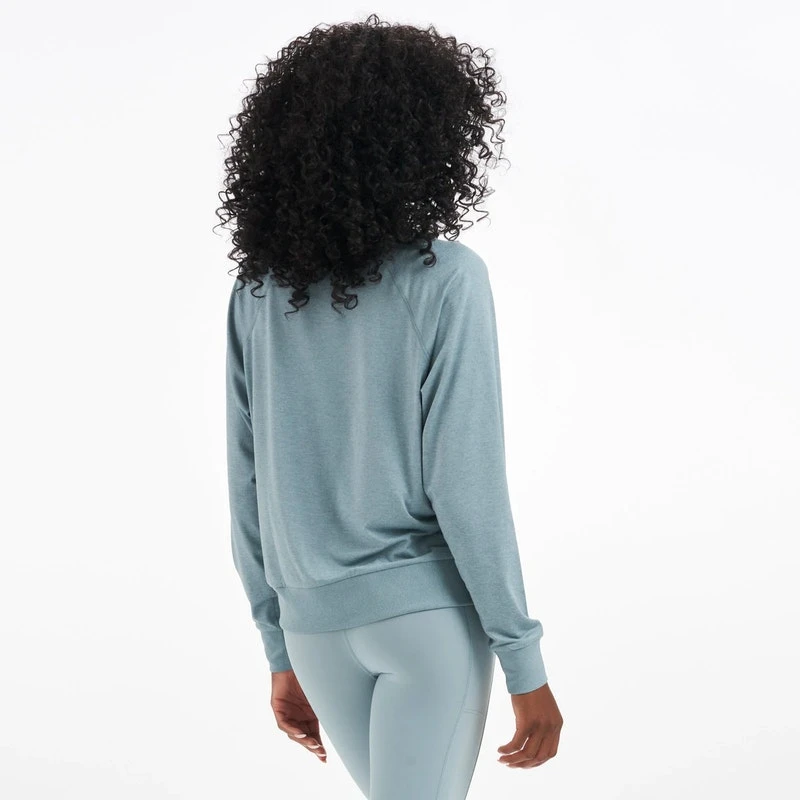 Vuori Womens Sweatshirt Long-Sleeve Halo Crew 8 Vuori Womens Sweatshirt Long-Sleeve Halo Crew - Image 6