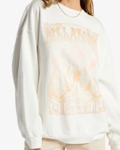 Billabong Womens Sweatshirt Ride In Oversized Crewneck -ANINE BING Shop abjft00281 billabong w wcf0 dtl1