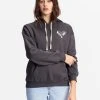Billabong Womens Sweatshirt Give Love Graphic Hoodie -ANINE BING Shop abjsf00372 billabong w ofb frt1