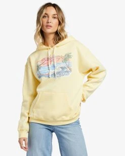 Billabong Womens Sweatshirt Take Me Back Hoodie