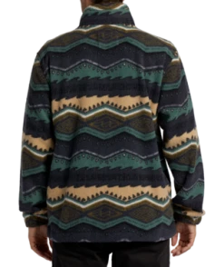 Billabong Mens Sweatshirt A/Div Boundary Half-Zip Mock Neck Pullover -ANINE BING Shop abyft00231 billabong w egr bck1