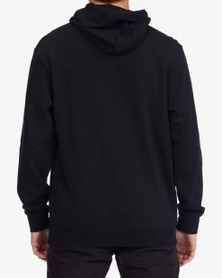 Billabong Mens Sweatshirt Short Sands Pullover Hoodie -ANINE BING Shop abyft00321 billabong w blk bck1