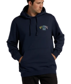 Billabong Mens Sweatshirt Short Sands Pullover Hoodie -ANINE BING Shop abyft00321 billabong w nvy frt1