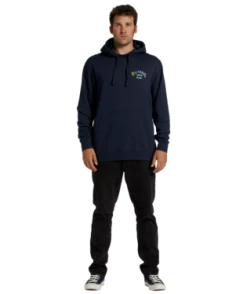 Billabong Mens Sweatshirt Short Sands Pullover Hoodie -ANINE BING Shop abyft00321 billabong w nvy frt9