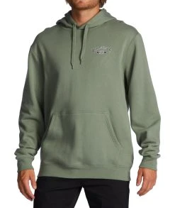 Billabong Mens Sweatshirt Short Sands Pullover Hoodie -ANINE BING Shop abyft00321 billabong w sag frt1