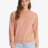 Roxy Womens Sweatshirt Surfing By Moonlight Long Sleeve Lounge Top